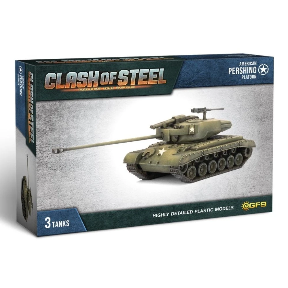 American M26 Pershing Tank Platoon (3) - Clash Of Steel 3 American M26 Pershing Tank Platoon (3) - Clash Of Steel