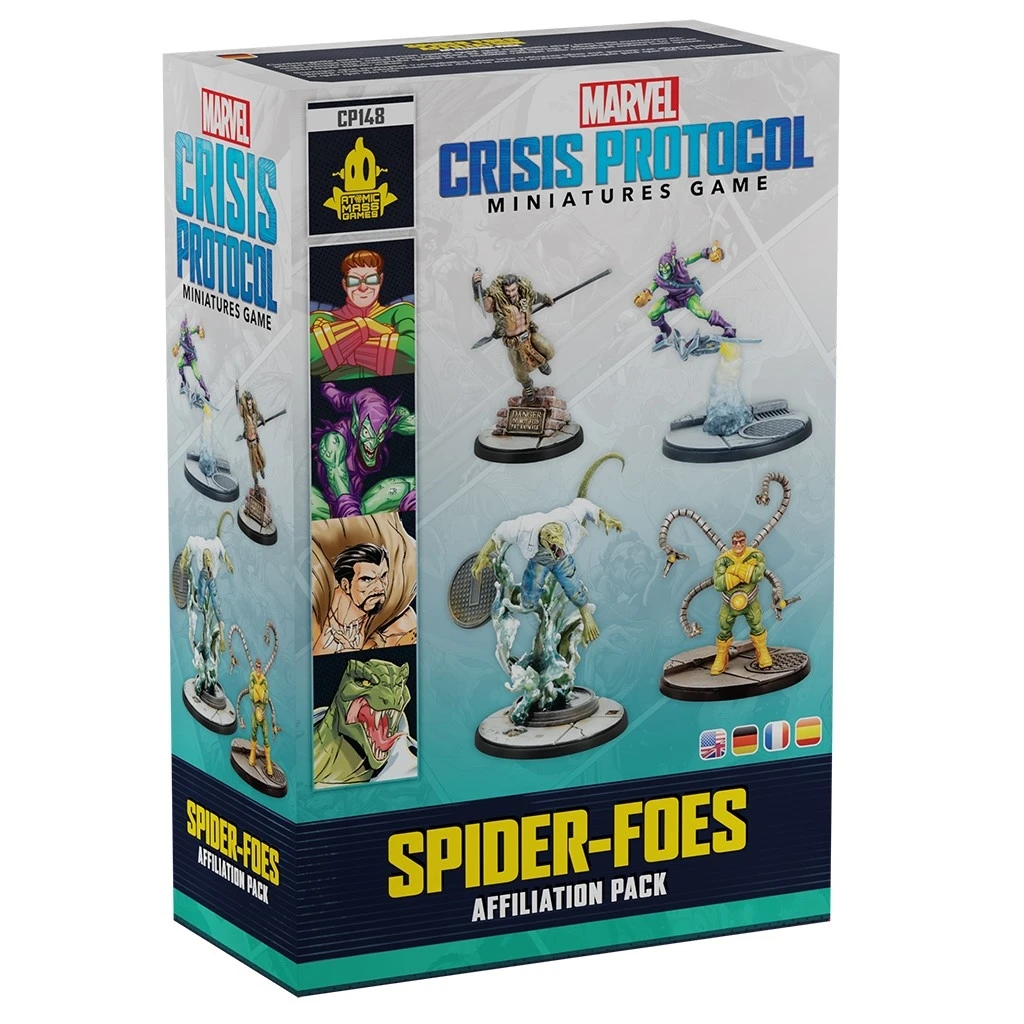 Spider-Foes Affiliation Pack - Marvel: Crisis Protocol 3 Spider-Foes Affiliation Pack - Marvel: Crisis Protocol