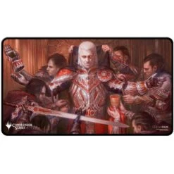 Edgar Markov Black Stitched Playmat - Commander Series
