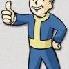 Vault Boy Die-Cut Metal Sign - Fallout -Atomicempire Outlet 035356163621 big