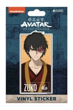 Zuko Glitter Portrait Vinyl Sticker - Avatar: The Last Airbender