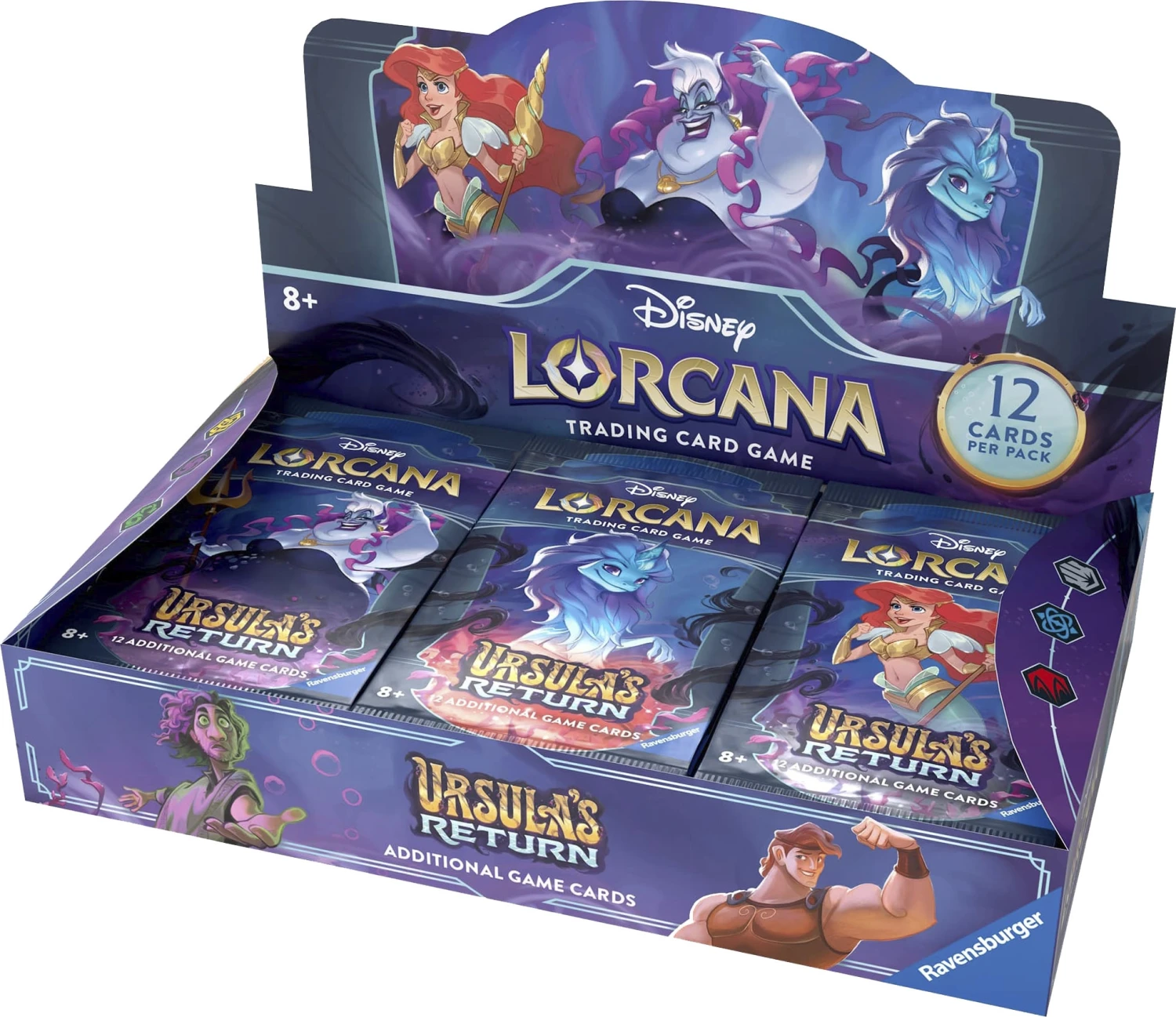 Disney Lorcana TCG: Ursula's Return Booster Box (24 Packs) 3 Disney Lorcana TCG: Ursula's Return Booster Box (24 Packs)