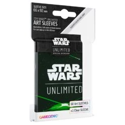 Star Wars: Unlimited Art Sleeves (60) - Green Card Back