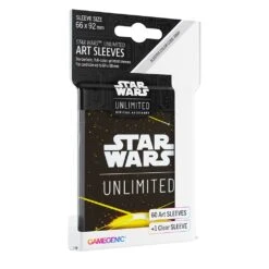 Star Wars: Unlimited Art Sleeves (60) - Yellow Card Back