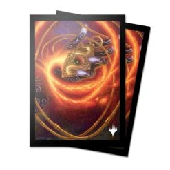 Ruby Medallion Deck Protector Sleeves (100) - Modern Horizons 3