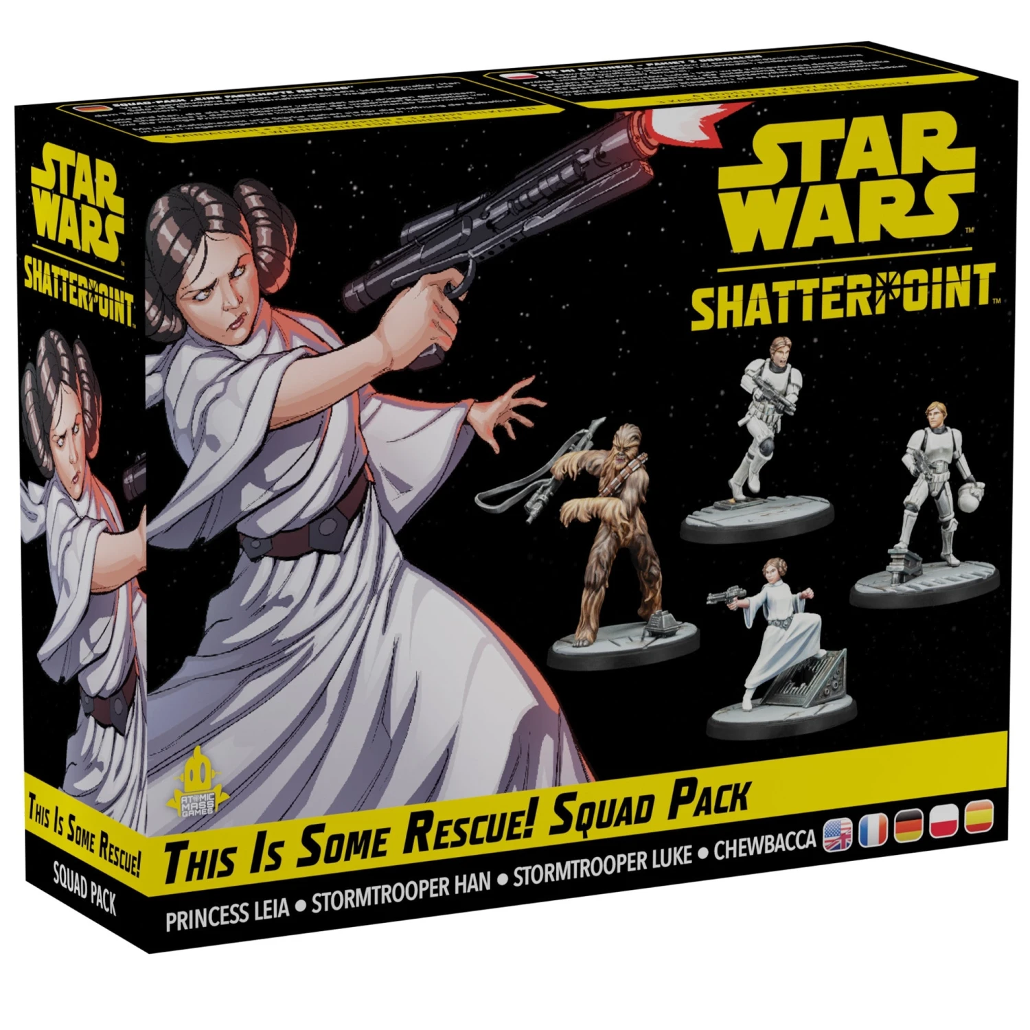 This Is Some Rescue Squad Pack (Princess Leia) - Star Wars: Shatterpoint 3 This Is Some Rescue Squad Pack (Princess Leia) - Star Wars: Shatterpoint