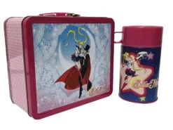 Sailor Moon And Tuxedo Mask Tin Titans Lunchbox