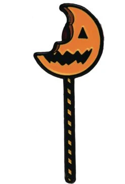 Trick R Treat Bitten Lollipop Enamel Pin