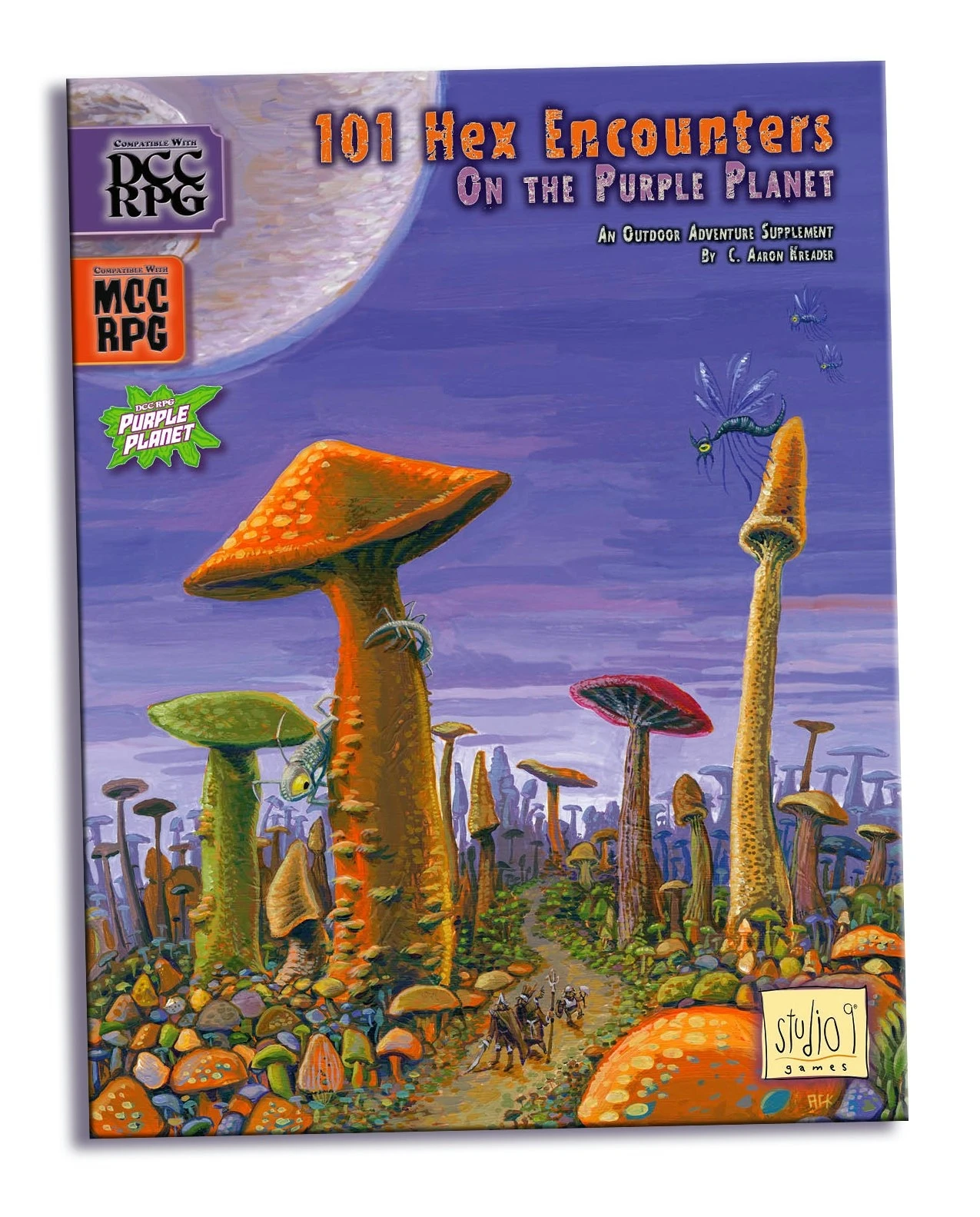 Purple Planet Adventure: 101 Hex Encounters - Dungeon Crawl Classics RPG 3 Purple Planet Adventure: 101 Hex Encounters - Dungeon Crawl Classics RPG