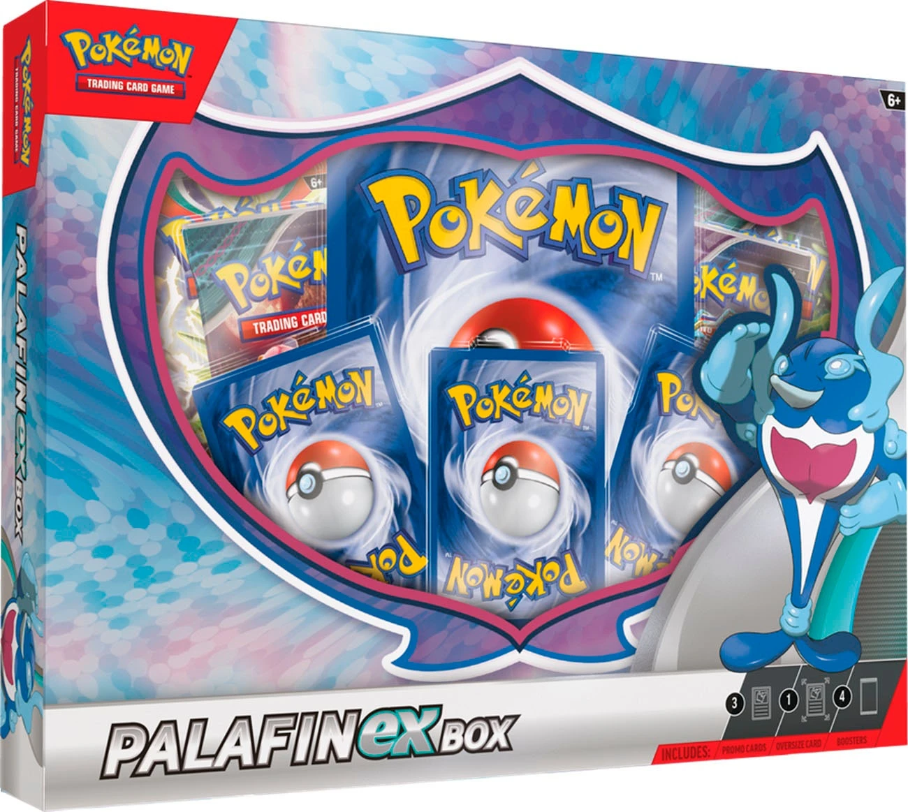 Palafin EX Box - Pokemon TCG 3 Palafin EX Box - Pokemon TCG