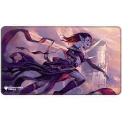 Alela Stitched Edge Playmat - Commander Series: Three Color Shard