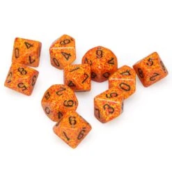 Speckled D10: Fire (10)