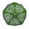 D20 Green With White CG Level Counter -Atomicempire Outlet 185631894915