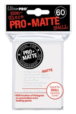 Deck Protector Sleeves: Small - Pro-Matte White (60)