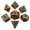 Metallic Dice: 16mm Antique Gold Metal Dice Set -Atomicempire Outlet 26477484638 big