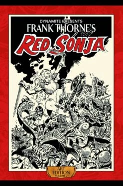 Frank Thorne's Red Sonja Vol 2 HC - Art Edition