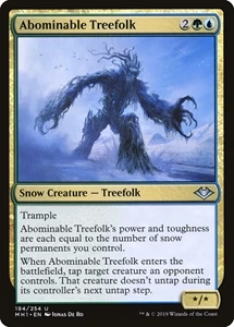 [FOIL] Abominable Treefolk